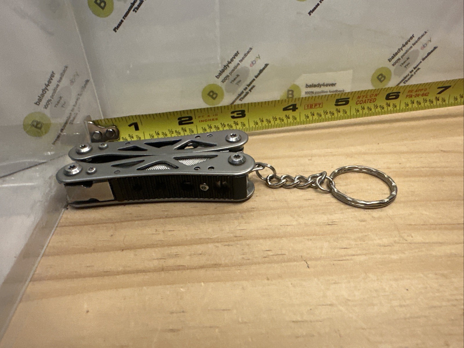 Sheffield 12-in-1 Mini Multitool Key Chain Folding Pocket
