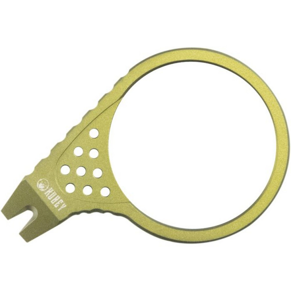 Kubey Pry Tool Gold Titanium Construction Finger Ring Durable Lightweight KU410D