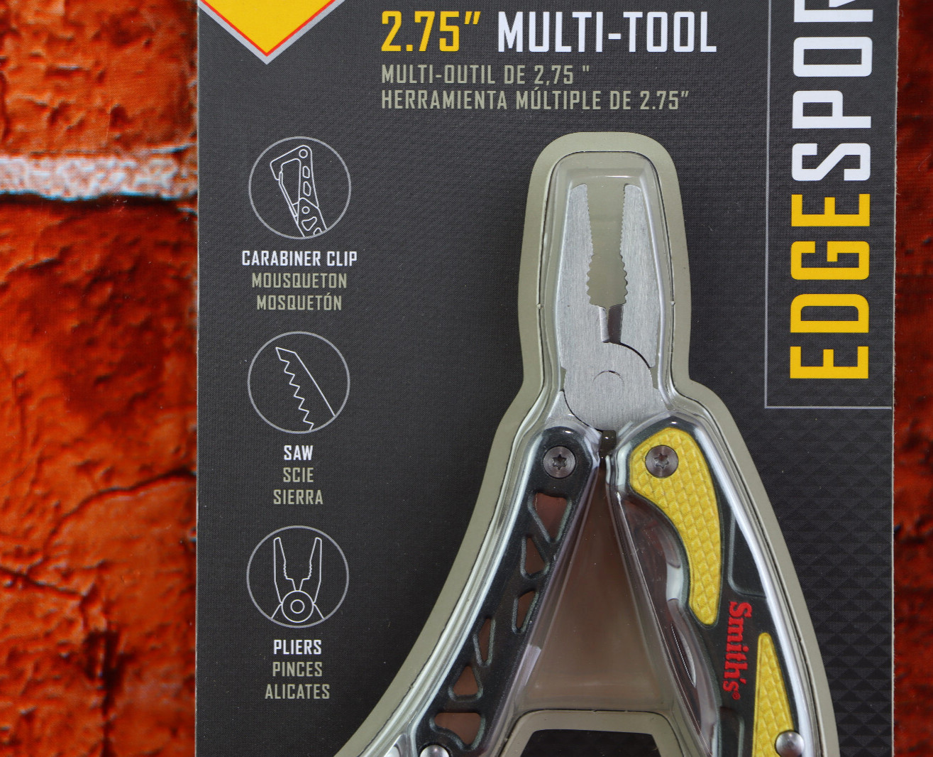Smith’s 51268 Edge Sport 2.75″ Multi-Tool Knife