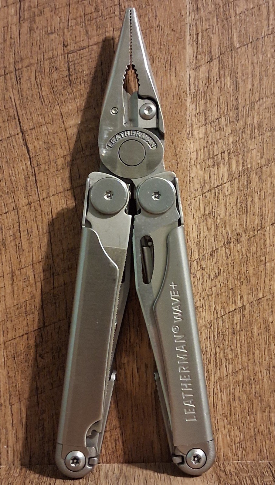 Leatherman Wave + Plus MultiTool Silver Clean/Oiled Great Condition FAST SHIP