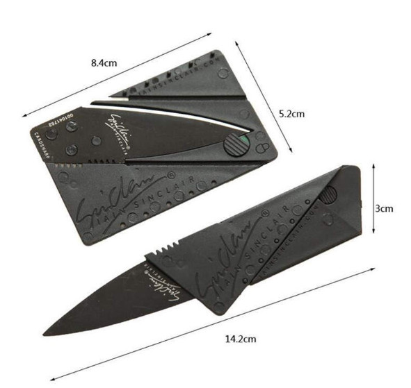 Pocket Mini Stainless-Steel Folding Pocket Knife Keychain Blade Outdoor Survival