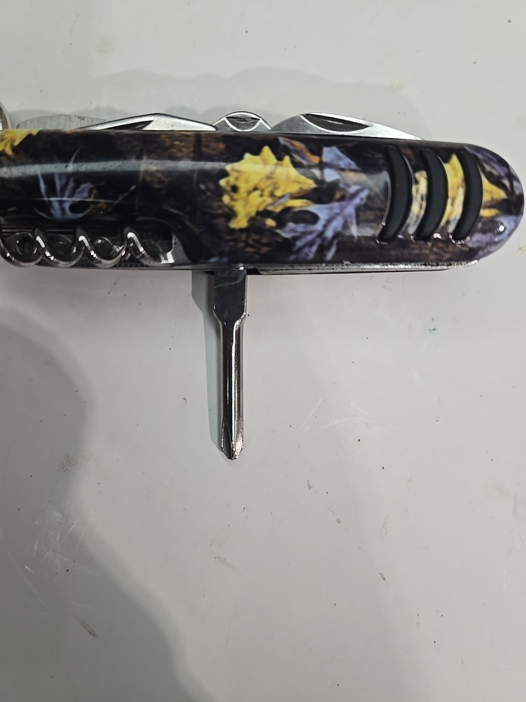 Multi-Purpose, Chrome, Multi-Tool Pocket Knife Saw Corkscrew File & More 11 in 1