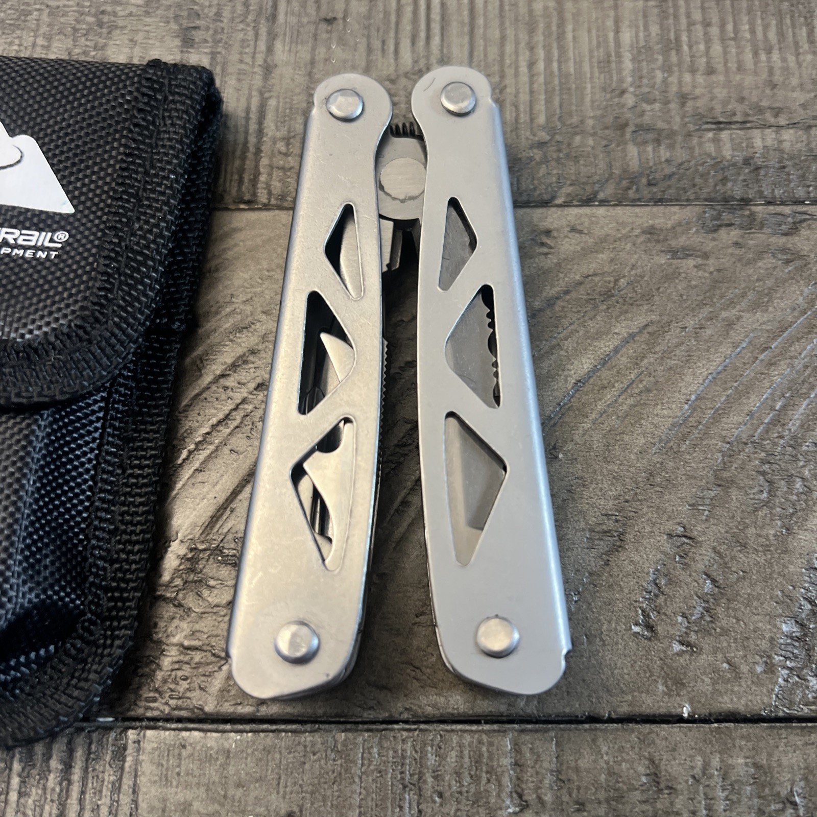 Ozark Trail Multi Tool Pliers Knife Stainless Steel w/ Pouch Camping