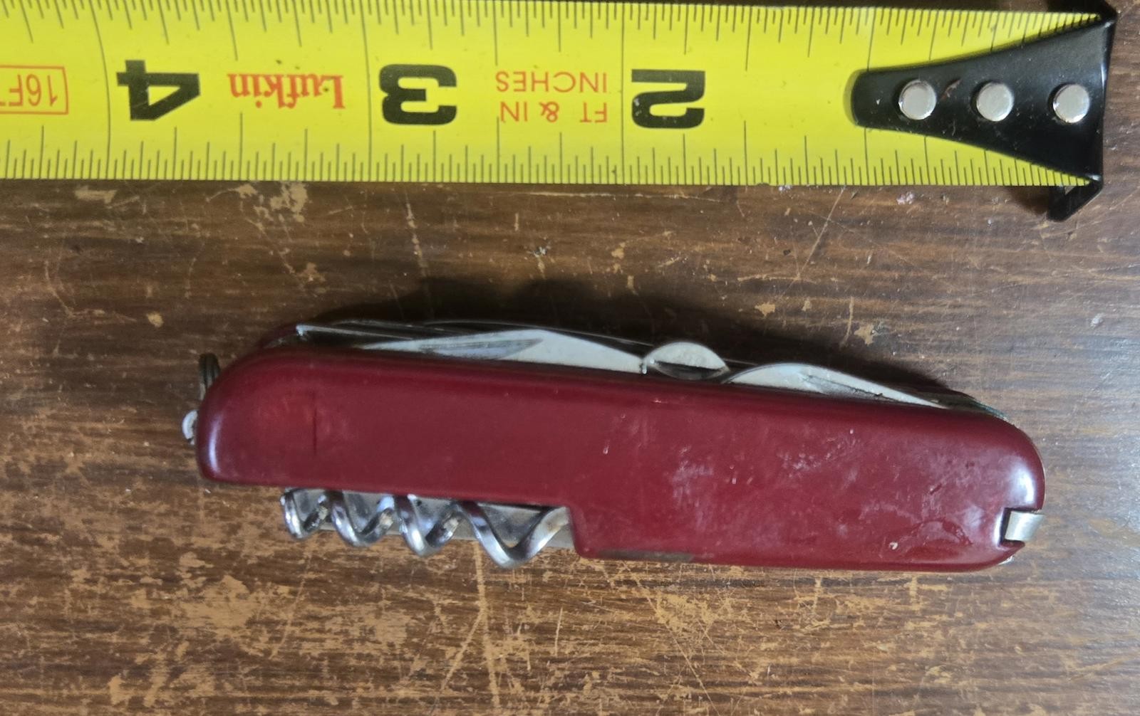 Star in Q Vintage Art No K 501L Superior Multi Purpose Pocket Knife w Og Box 13