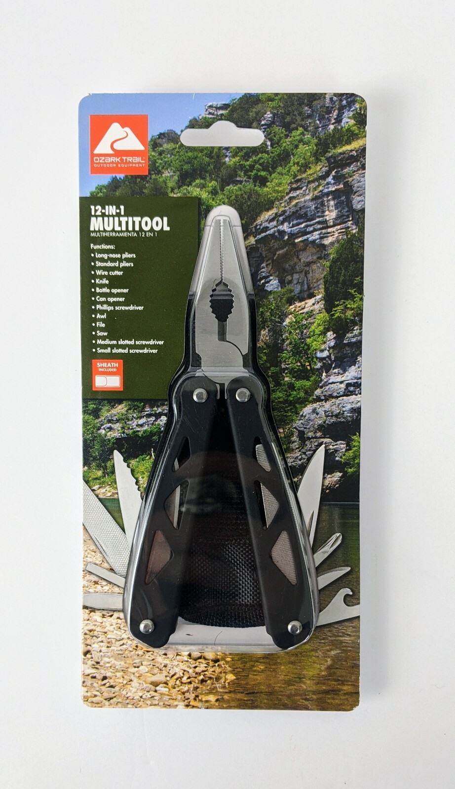 Ozark Trail 12 in 1 Multi Tool Black – NEW