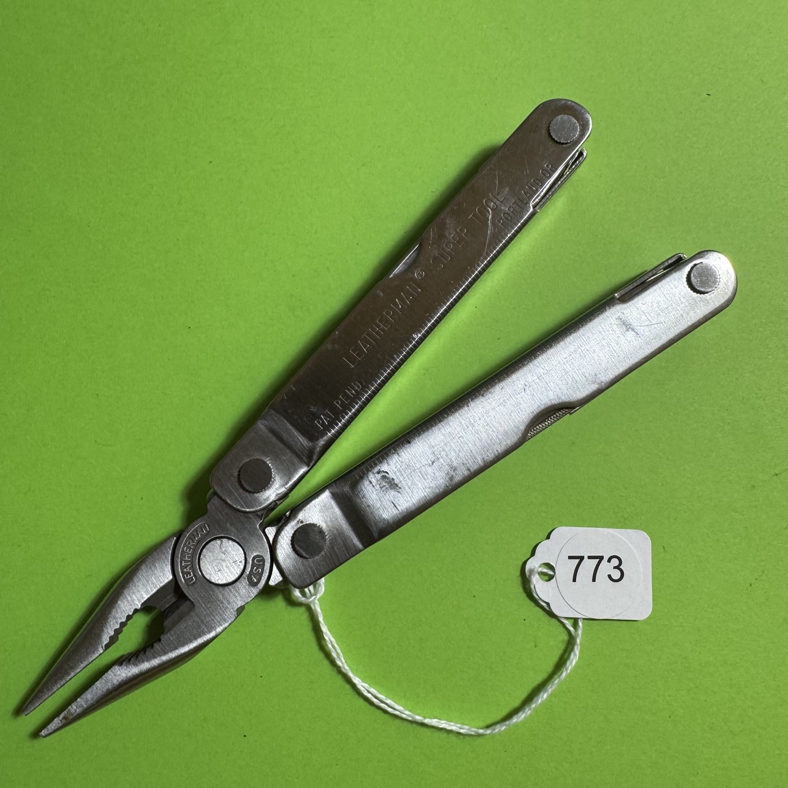 Leatherman Super Tool Plier Multi Tool Pocket Knife Stainless EDC #773