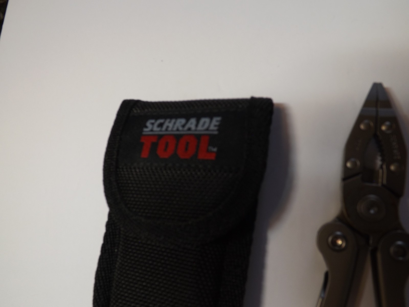 Vintage Schrade Tough Multi Tool Made in USA w Nylon Sheath – VG
