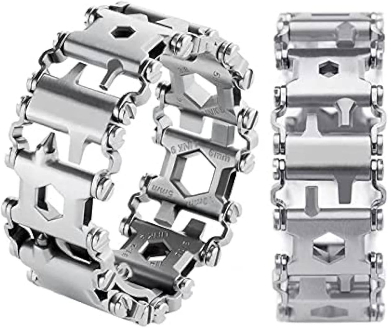 Multitool Bracelet 29 in 1 Tools Bracelet for Men and Women, Stainless Steel Mul