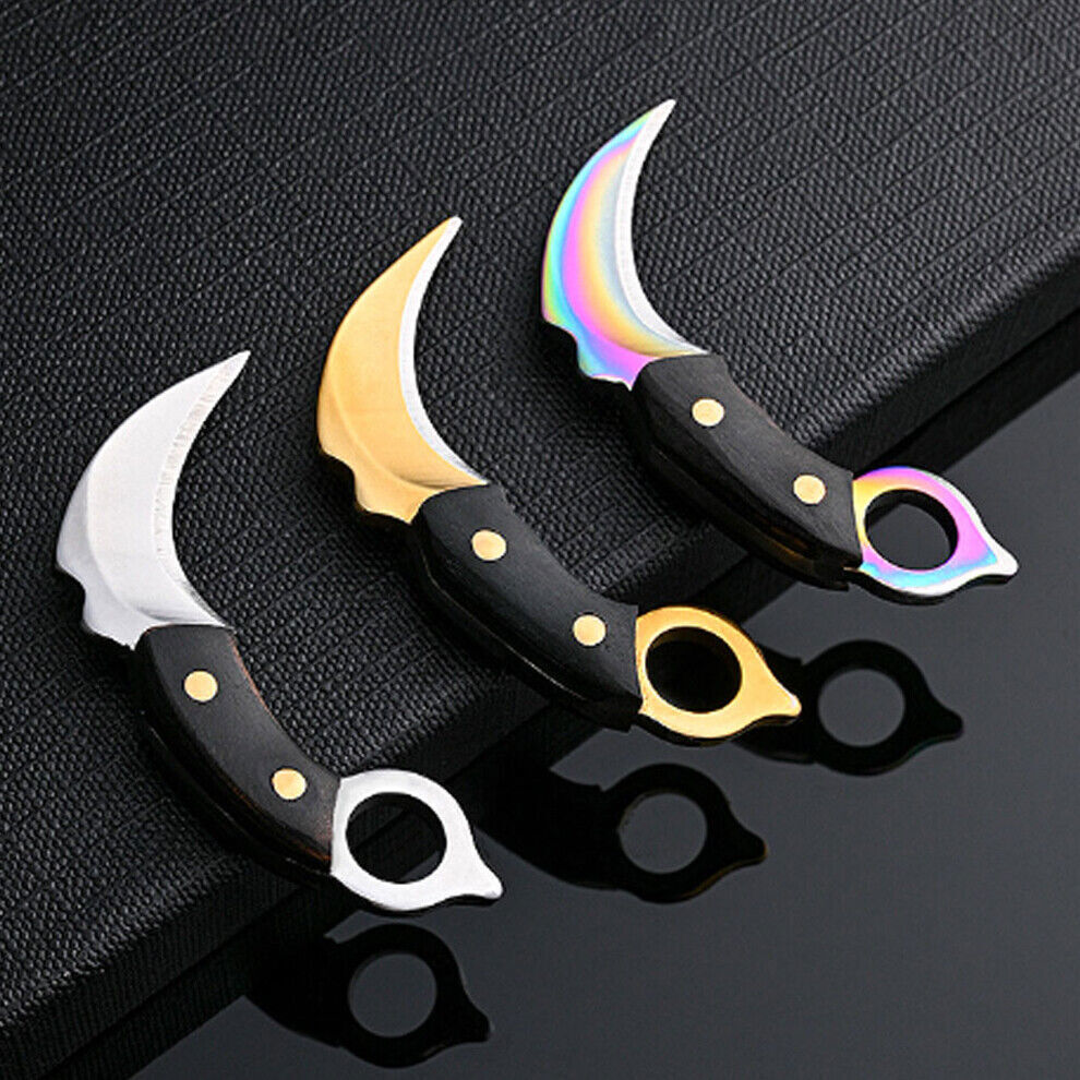 Outdoor Mini Folding Knife Keyring Pocket Sheath Keychain Men Gift Key Tools