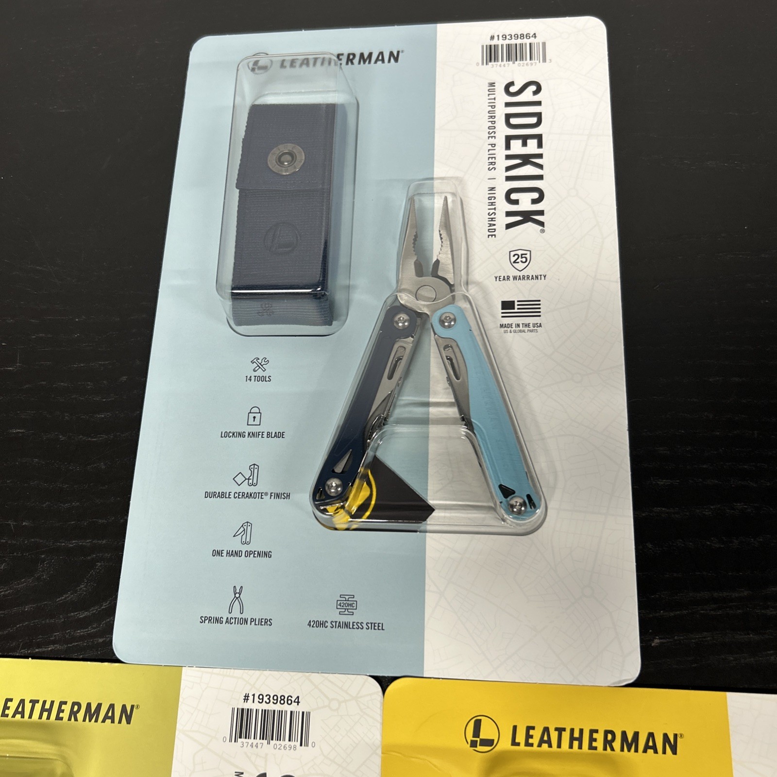 LEATHERMAN SIDEKICK® 14 Tool Stainless Steel Multi-Tool+Sheath USA You Choose 1