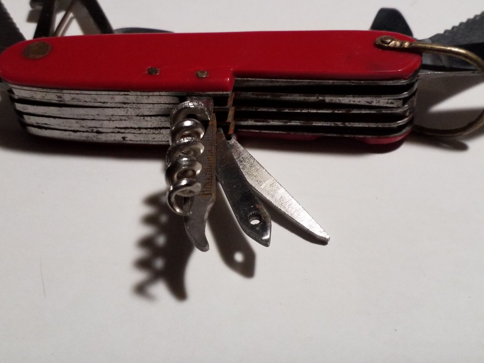 Heavy-duty Vintage 11pc. Multi-tool Stainless Steel Tools/ Folding Pocket Knifes
