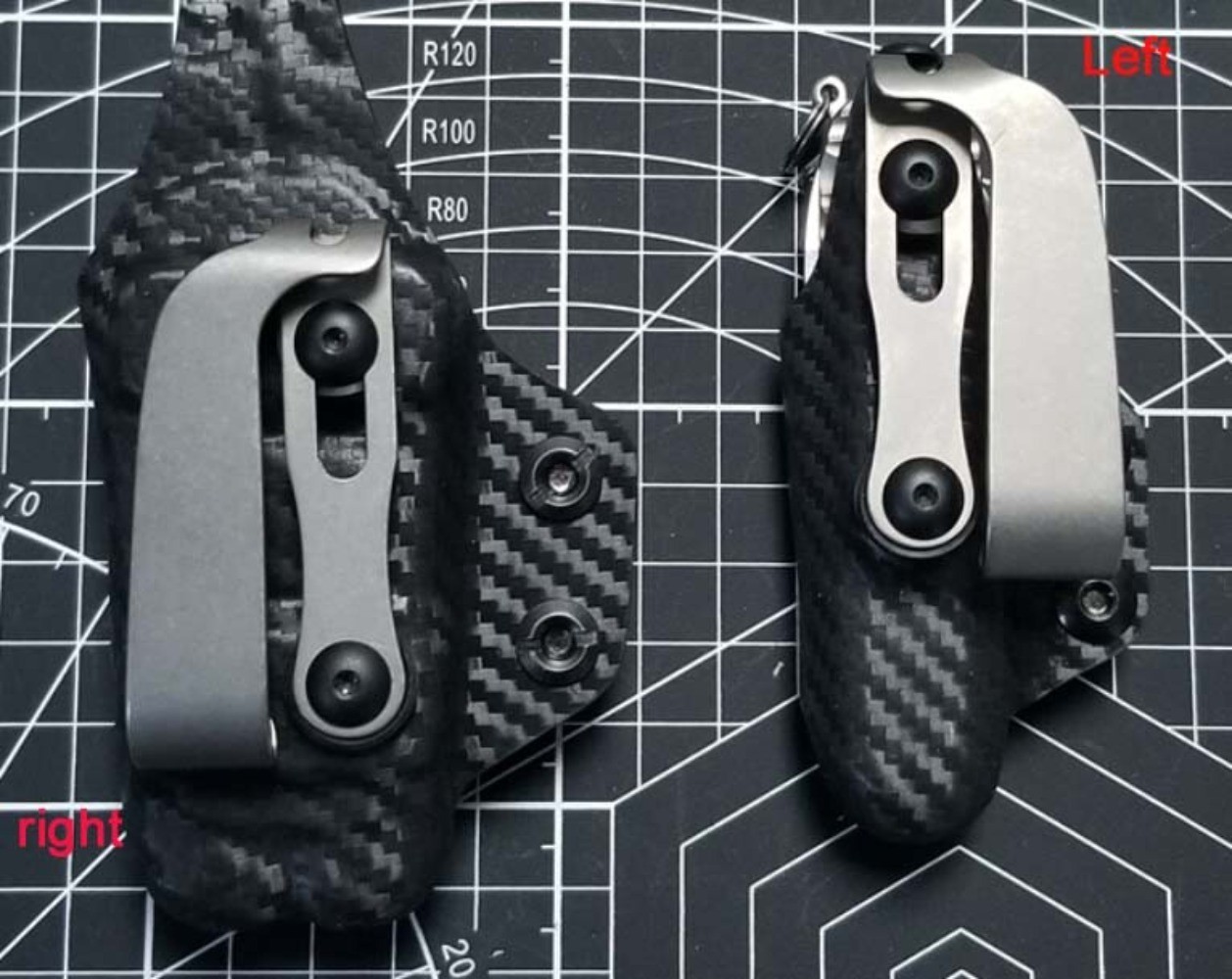 1 PC Titanium Alloy Pocket Clip Tool Back Clip EDC Small Outdoor Pocket Tool
