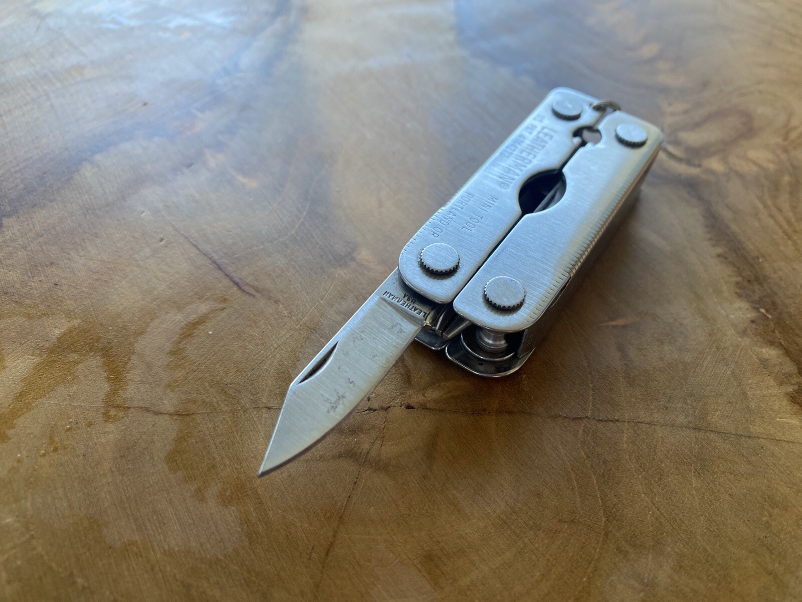 Vintage Leatherman MINI TOOL – Pat 4744272 Rare Retired USA
