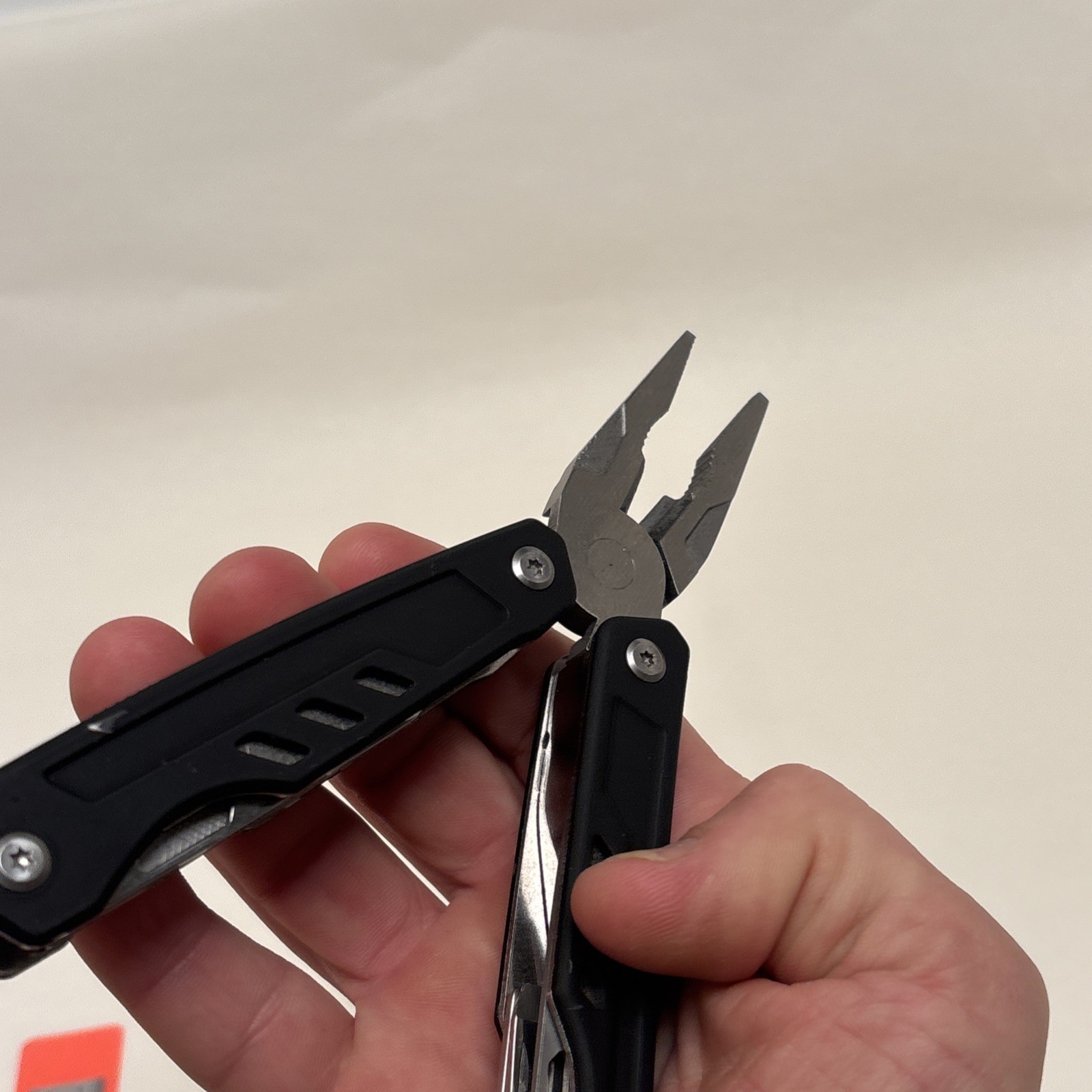 Multi Tool Pliers Ozark Trail Wire Cutter, Saw, Knife Black Survival Hunt Camp