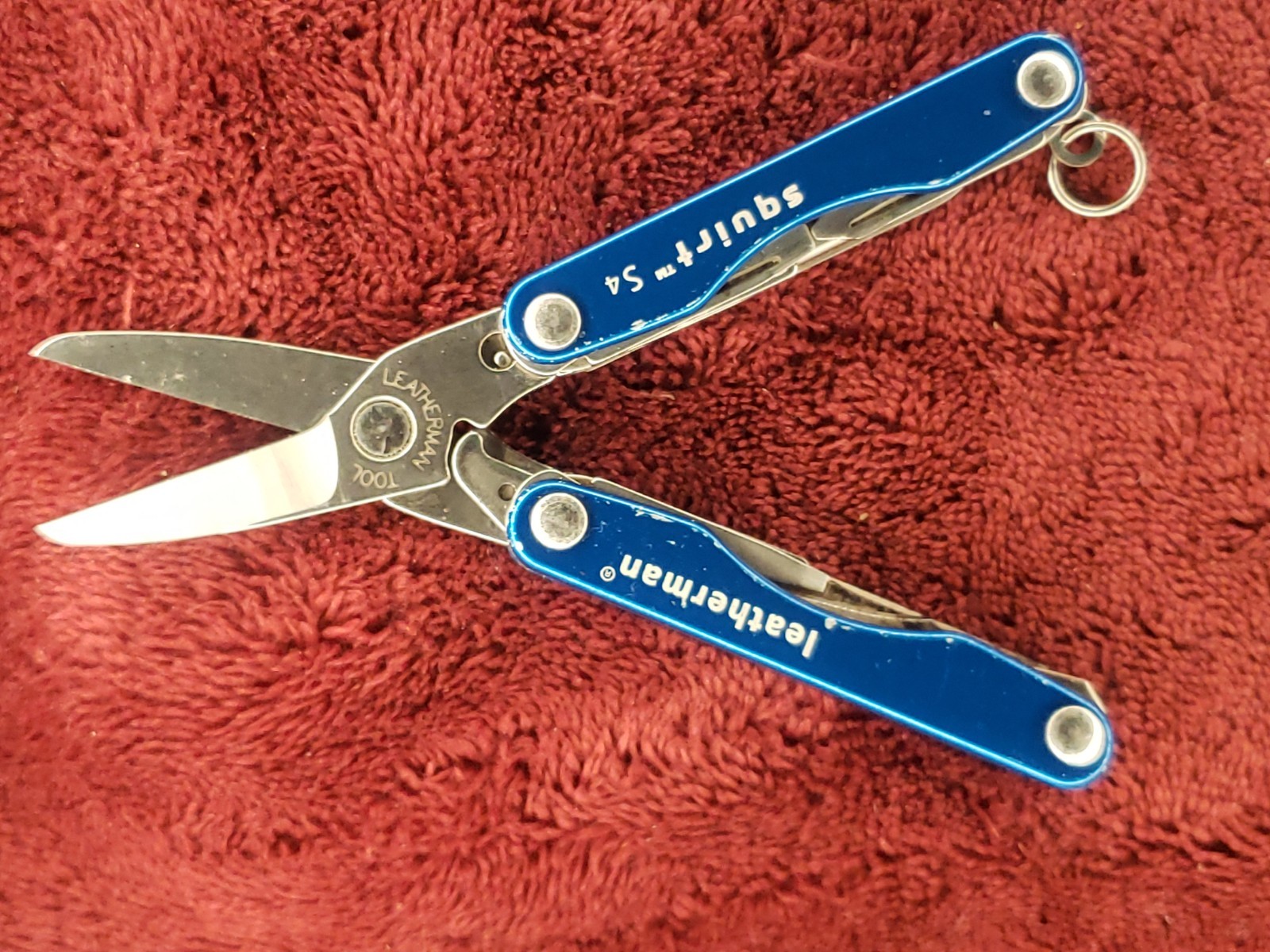 🔪 Leatherman Squirt S4 Multi-Tool Blue
