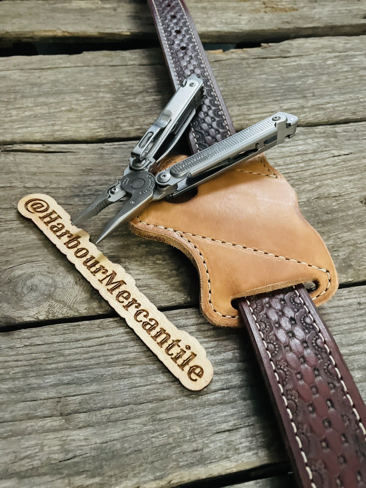 Belt Organizer Multitool Leather Sheath Leatherman Sheath Deluxe Made In USA