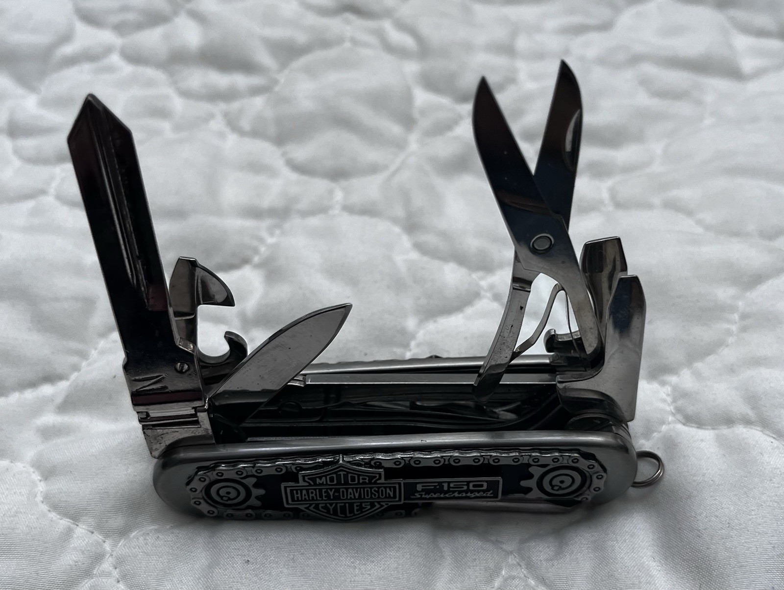 Harley-Davidson F-150 Supercharged Multi-Tool Stainless Steel 7 Tools