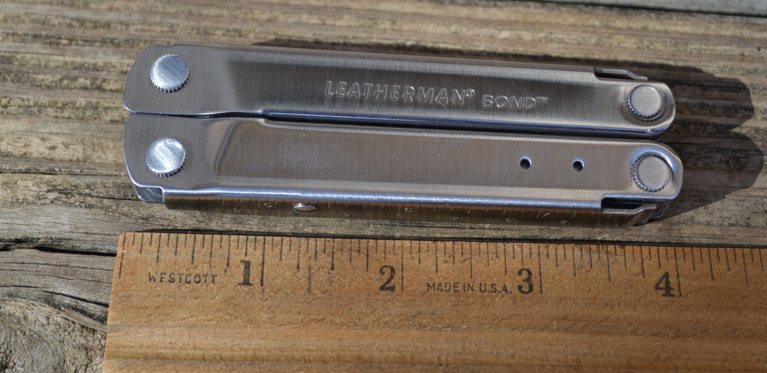 Leatherman Bond Silver Stainless Multi-Tool Knife Pliers & Other Tool–New Other
