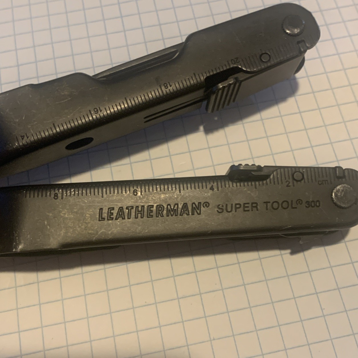 Leatherman Super Tool 300M Multi Tool Black Oxide VGUC