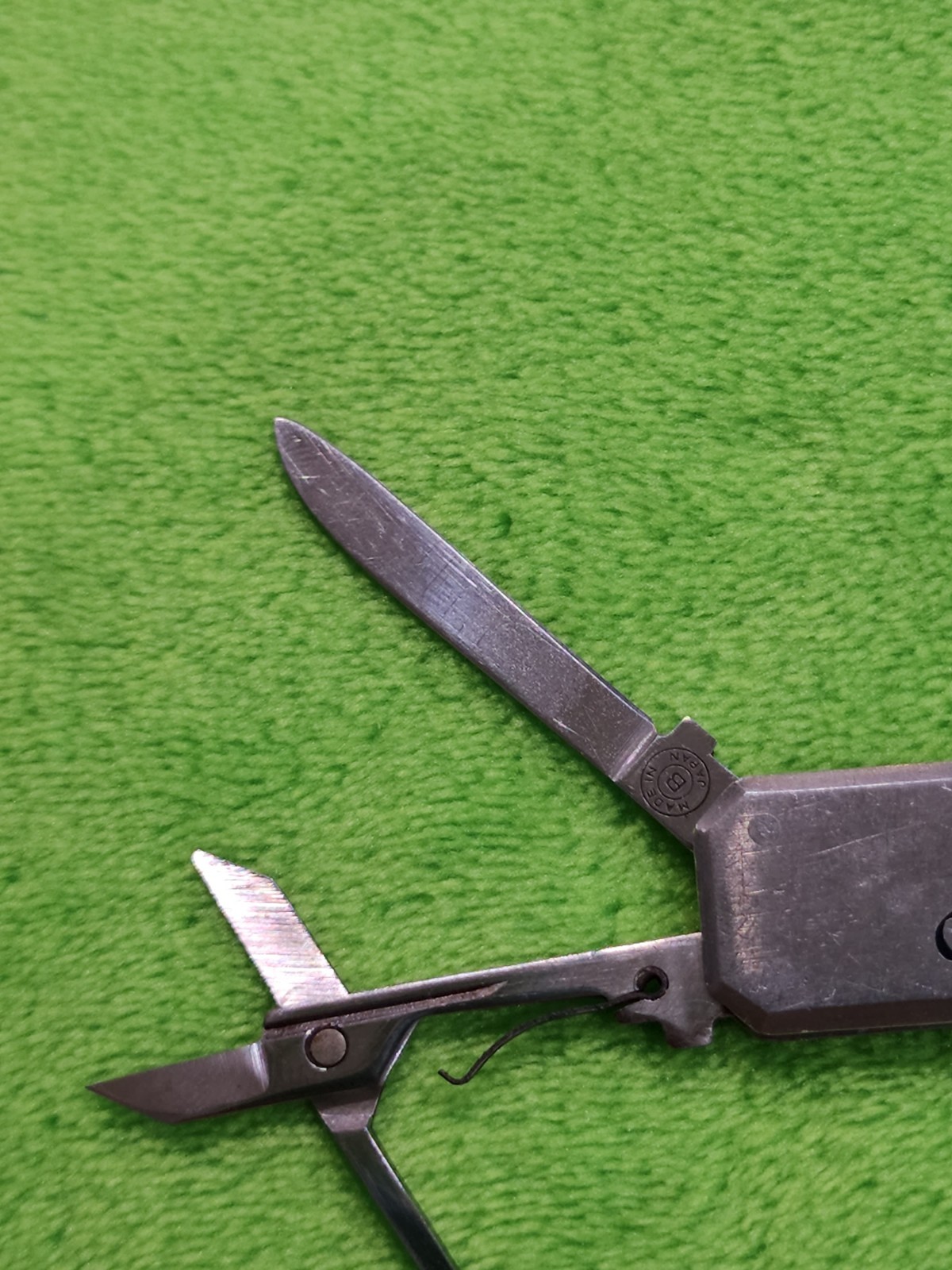 Pocketknife Multi-Tool Barlow Japan Stainless Steel Knife Scissors File