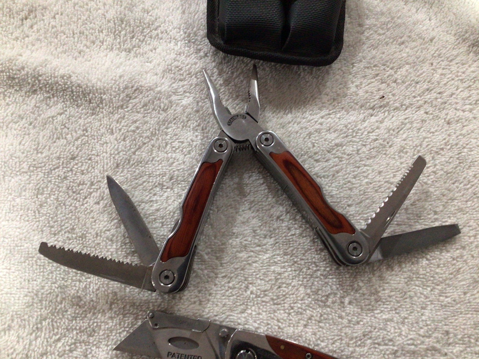 Sheffield Combination Razor Knife & Multi- Tool Stainless