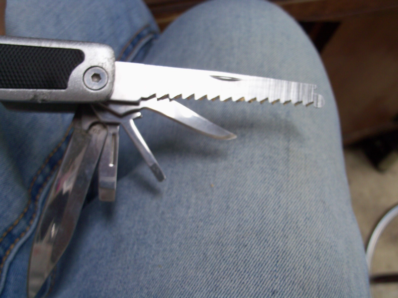Ozark Trail Multi Tool Outdoor Equipment includes Sheath