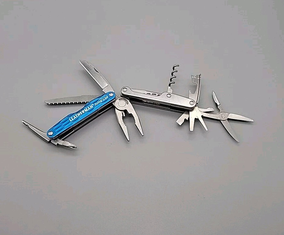Leatherman Juice CS4 Multi-Tool – Dated 0216 – Blue – Pliers * Retired *