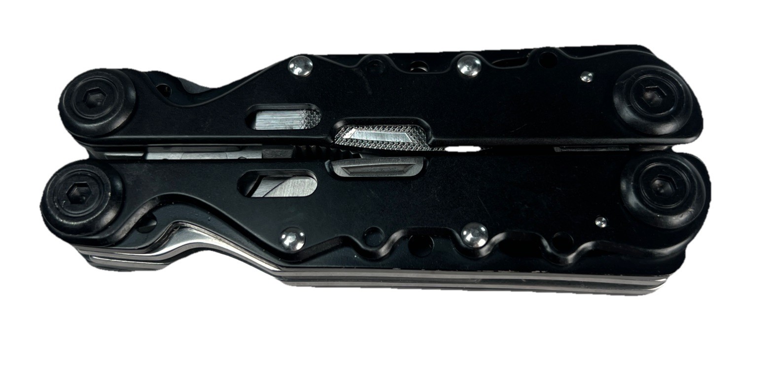 Columbia 9-Function Multi-Tool Black Silver-Tone EUC