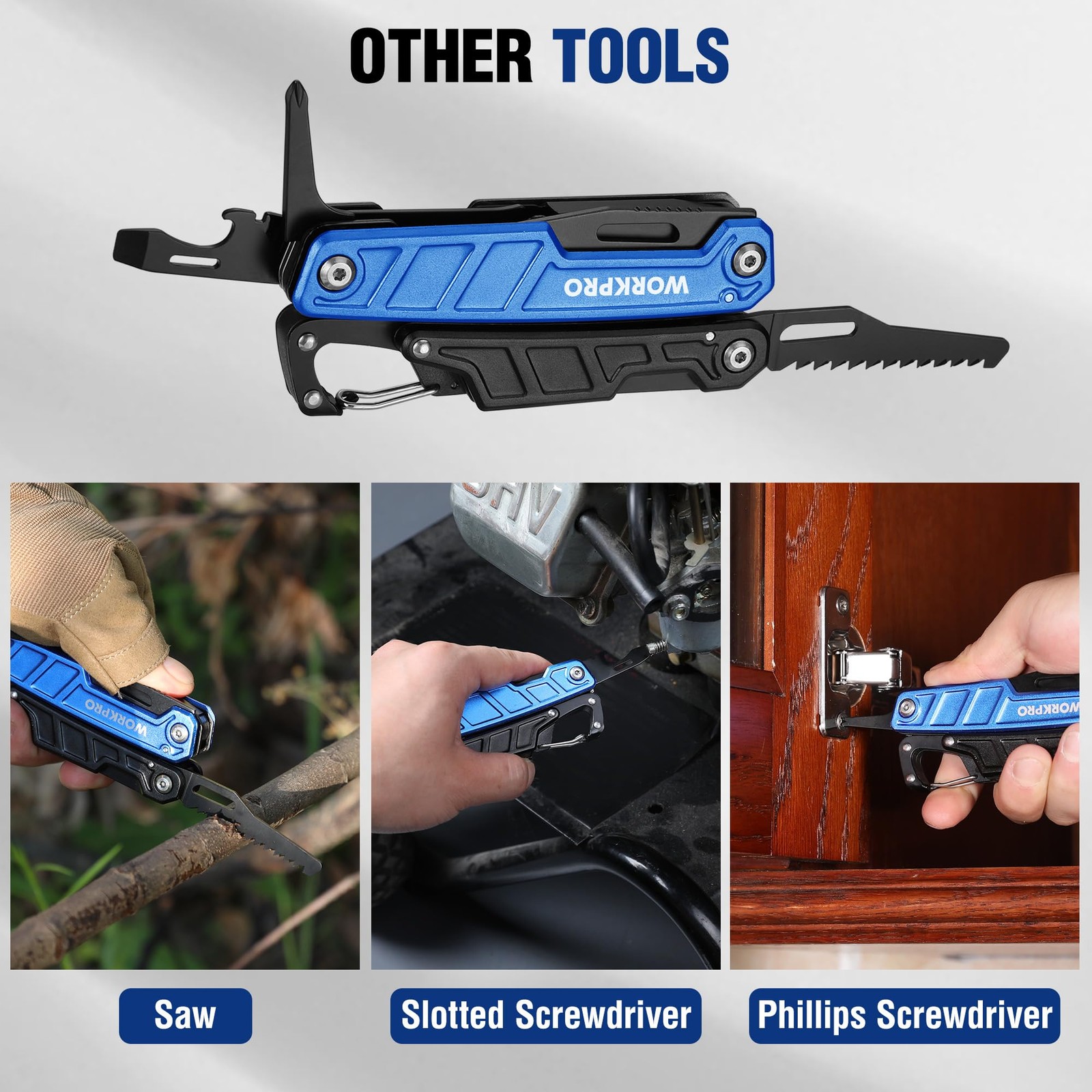 Multi Function Pliers 11in1 Folding Multi Tool Tool Stainless Steel Multifunction…