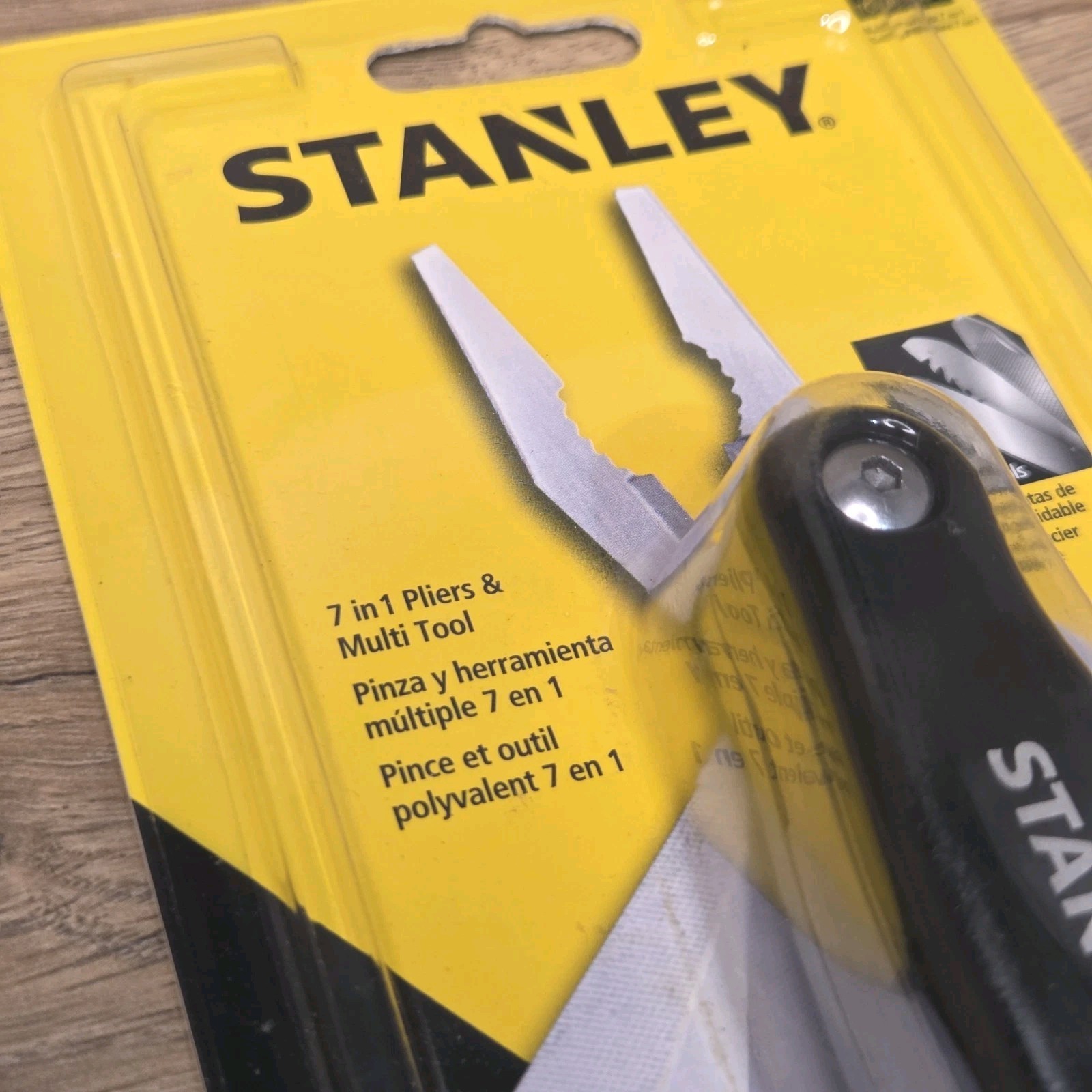 Stanley 7 in 1 Combination Pliers & Multi Tool New