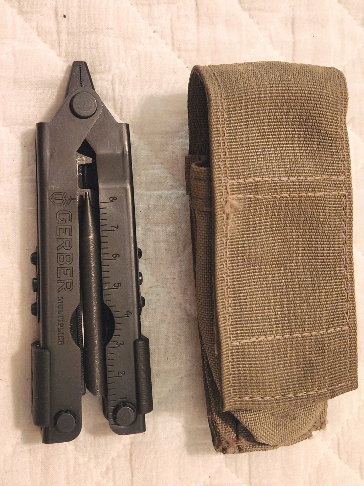 Gerber USA MP600 DET EOD Black Multi-Tool With Coyote Gerber Sheath