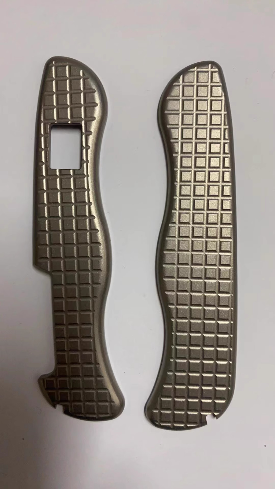 1 Pair Titanium Alloy Scales Handle for 111 mm Victorinox Swiss Army Knife