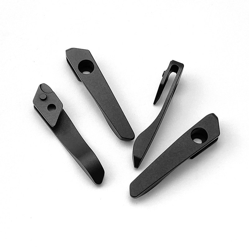 Titanium CNC Pocket Clip for Strider SNG SMF Knife DIY Replacement Upgrade