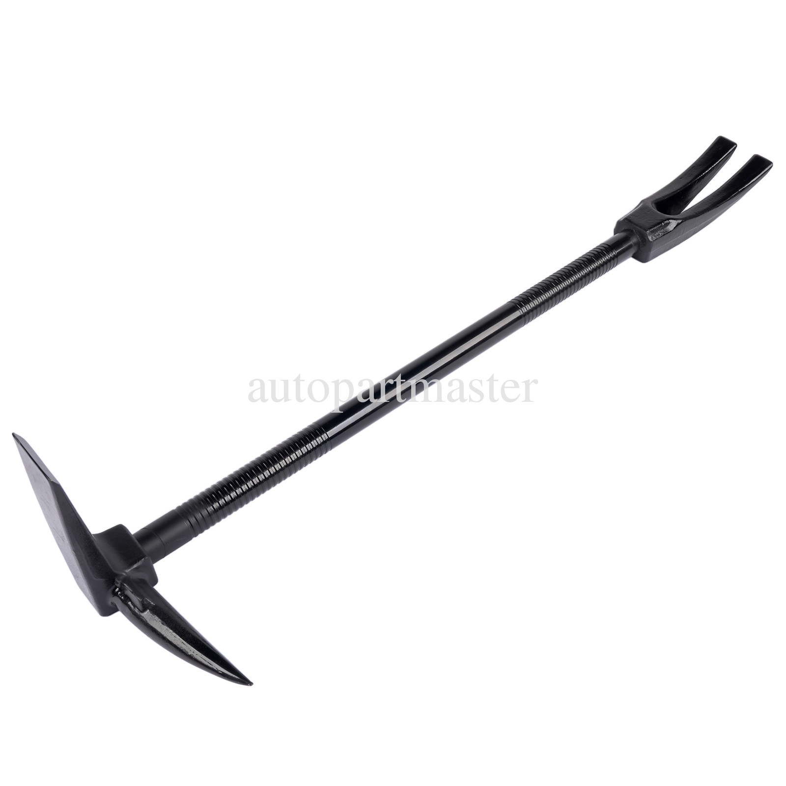 Professional 30″ Halligan Bar, One-Piece Construction Pry Tool w/ Nickel Finish