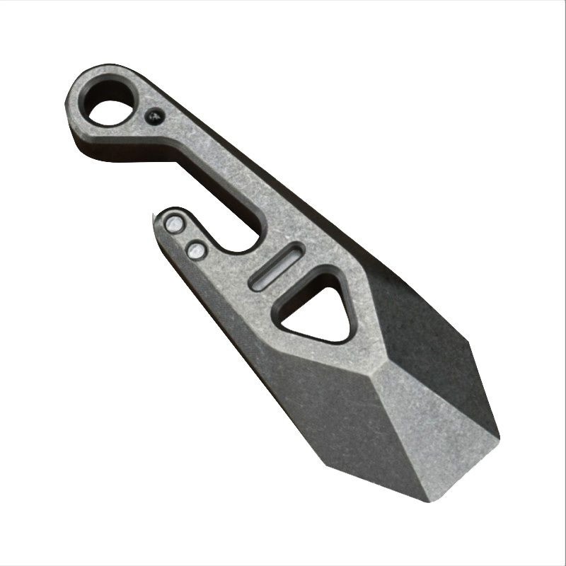 Mini EDC Pry Bar Portable Multi functional TC21 Titanium Alloy Tools
