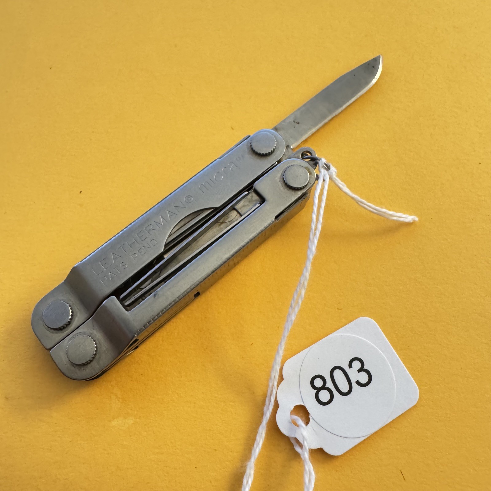 Leatherman Micra Multi Tool Pocket Knife Scissors Stainless EDC #803