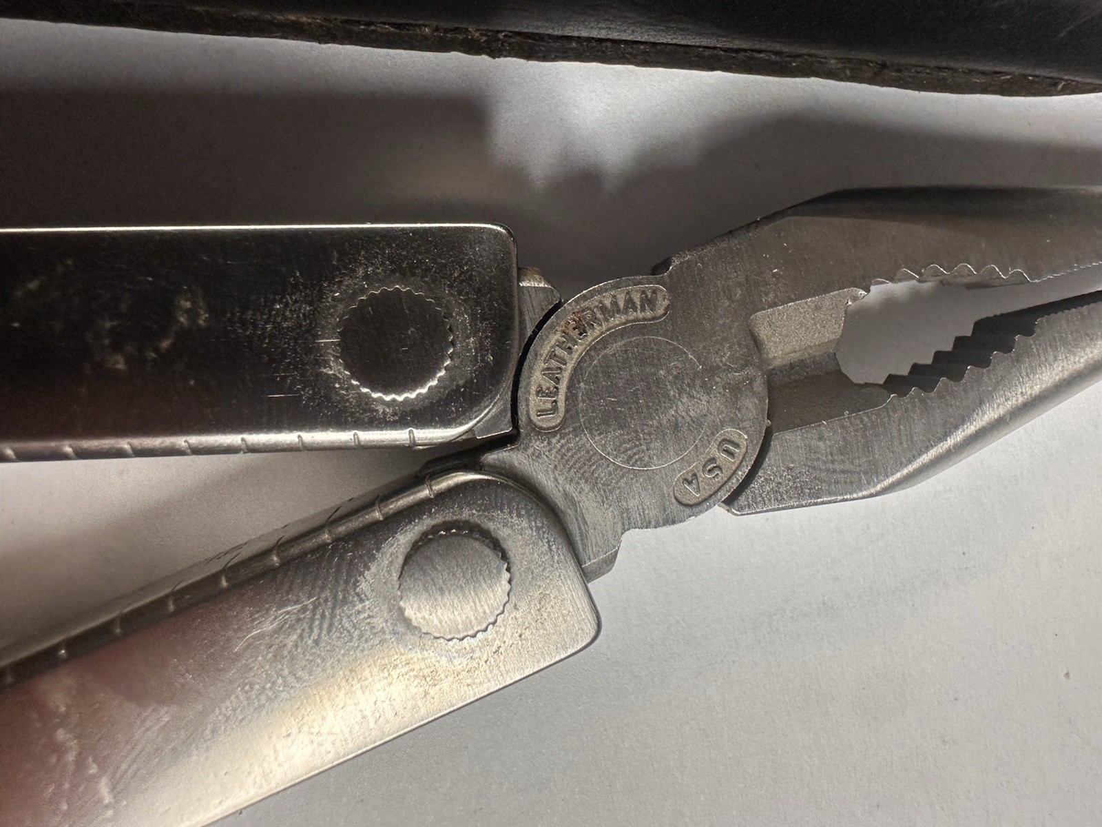 Vintage Leatherman PST Pocket Survival Tool Multi Tool USA w/ Sheath
