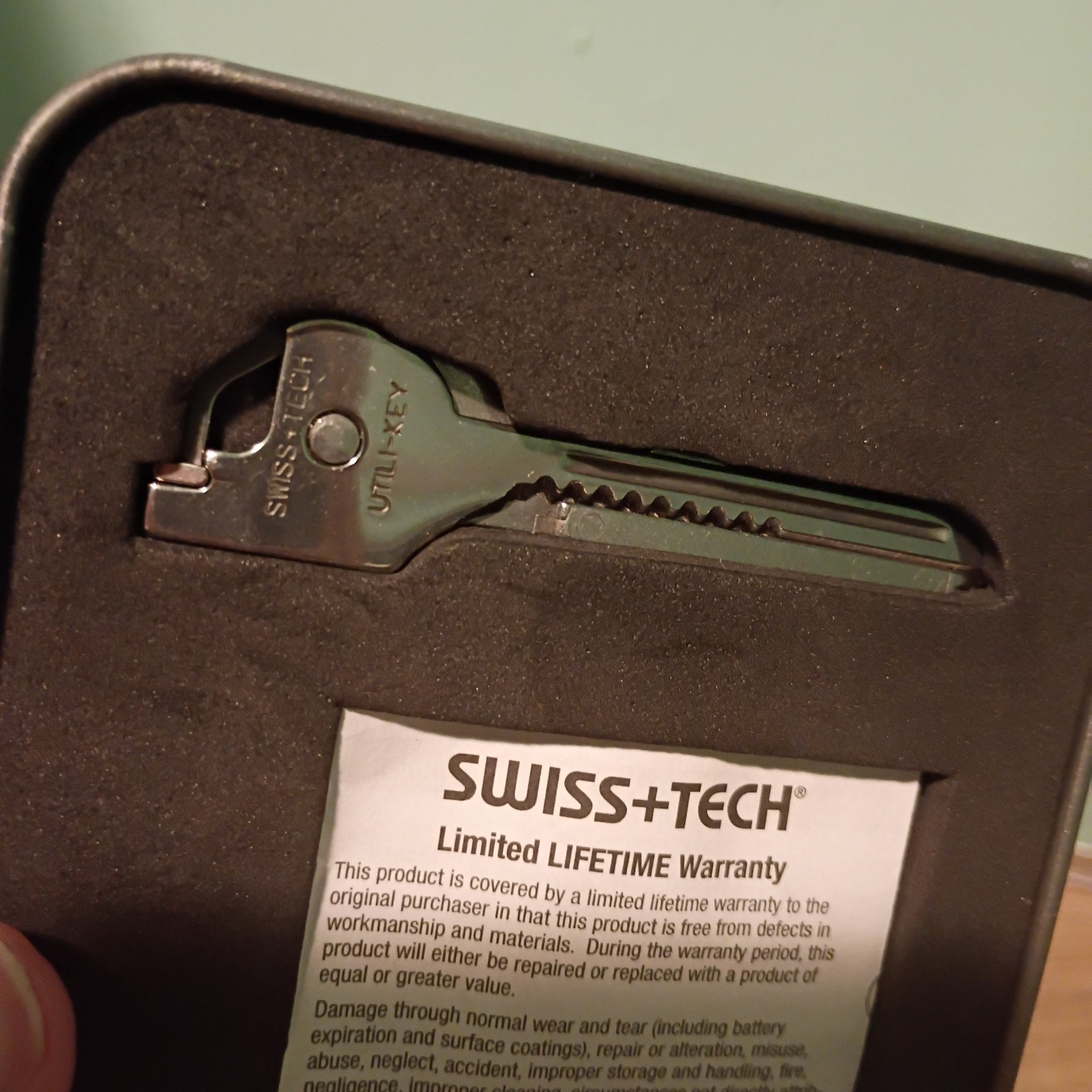 Swiss-Tech Utili-Key In Tin