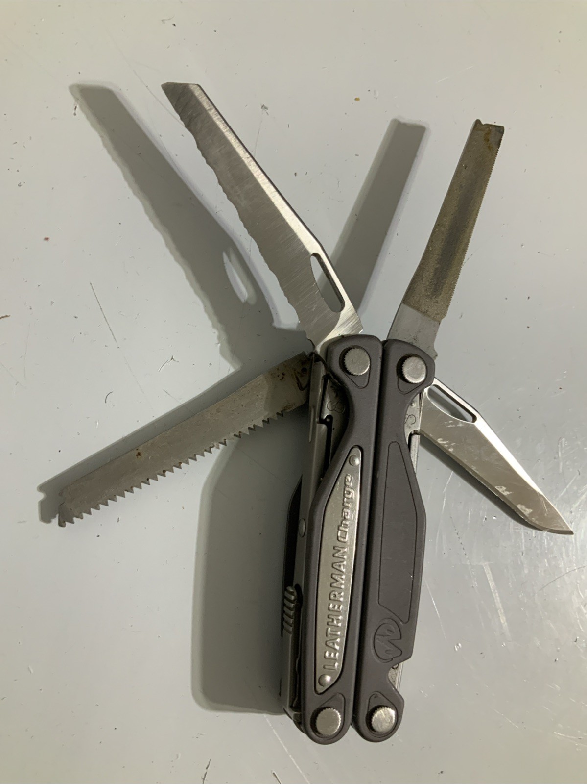 Leatherman Charge Multi-Tools – Grey- Discontinued Collector Piece – FB3