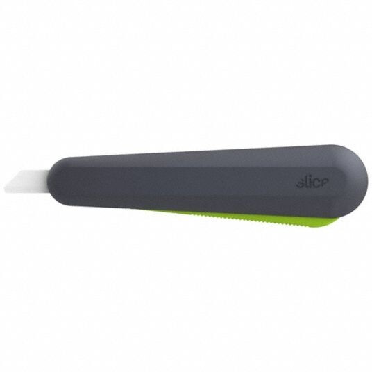 10563 Auto-Retractable Squeeze-Trigger Utility Knife, Safer Choice