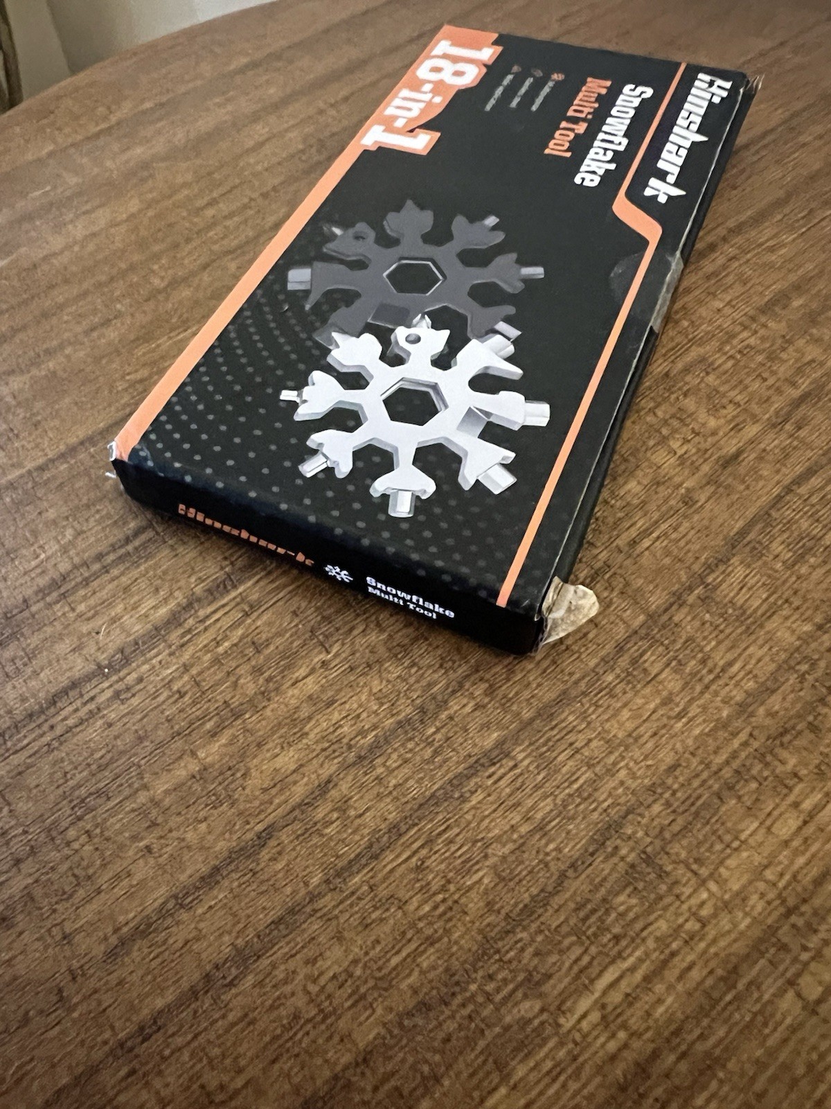 Stainless Steel Snowflake Shape 18-in-1 Multi-Tool New In Box