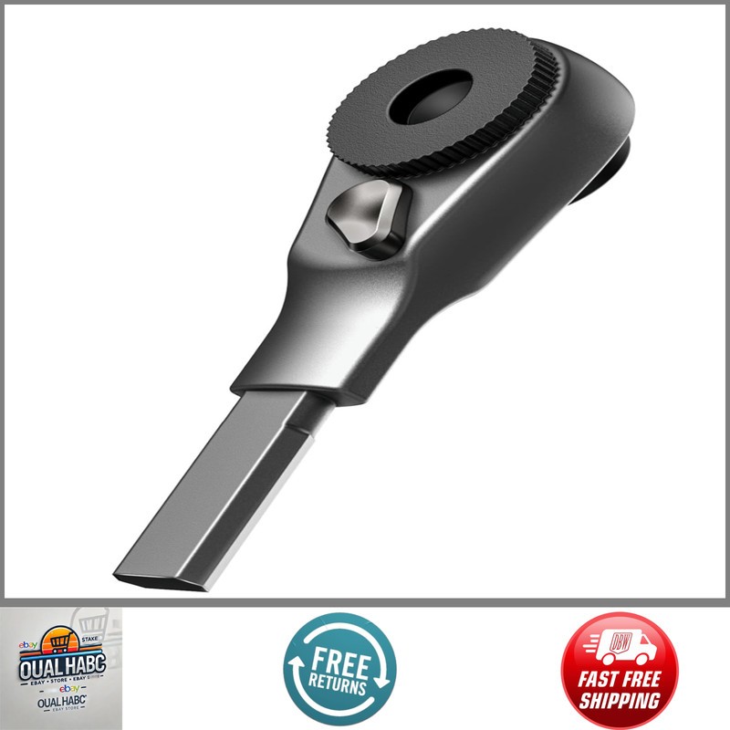 Flat-End Ratchet Driver for Leatherman Models 1/4″ Hex Bit Flat Bits Compatible