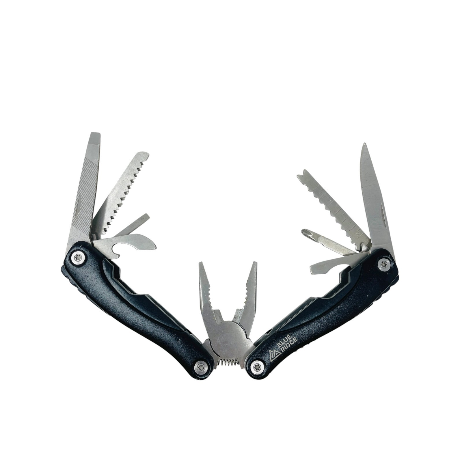 Blue Ridge Multi-Tool Pliers Set Tactical Black Skeleton Pliers EDC, 3 Pcs