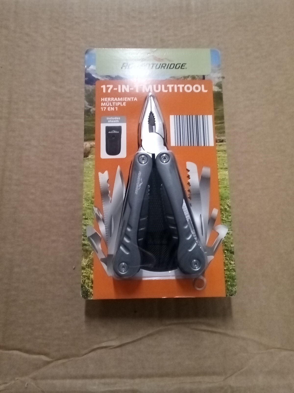 ADVENTURIDGE 17-in-1 Multi Tool With holder New Factory Sealed
