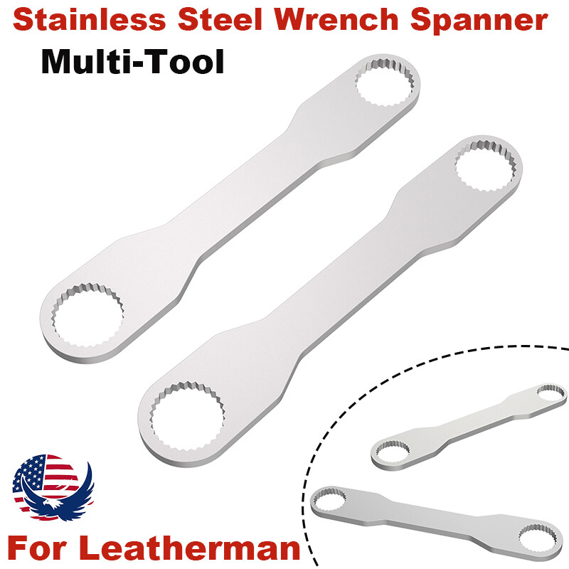 Pair Steel Wrench Multitool Spanner For Leatherman Disassembly Multi Tool 1.0