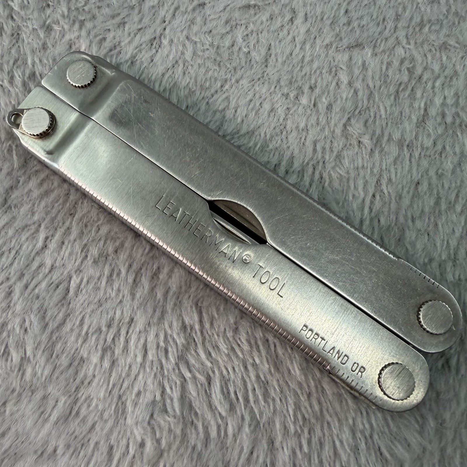 Vtg Leatherman Multi Tool 1998 0898 Stainless Steel Portland OR B487