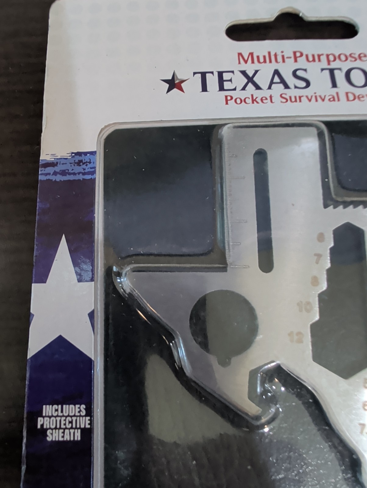 Set Of 3 Multi-Purpose Texas Tool Pocket Survival Device 12 Features