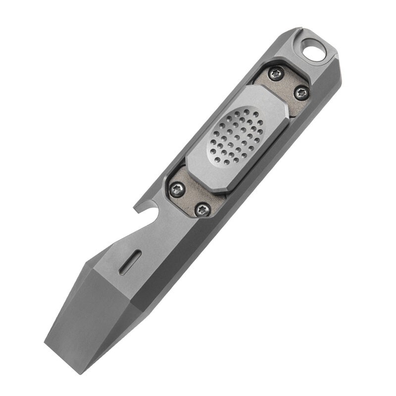 EDC Titanium Alloy Multi Tools Pry Bar Crowbar Fidget Clicker Toy Stress Relief