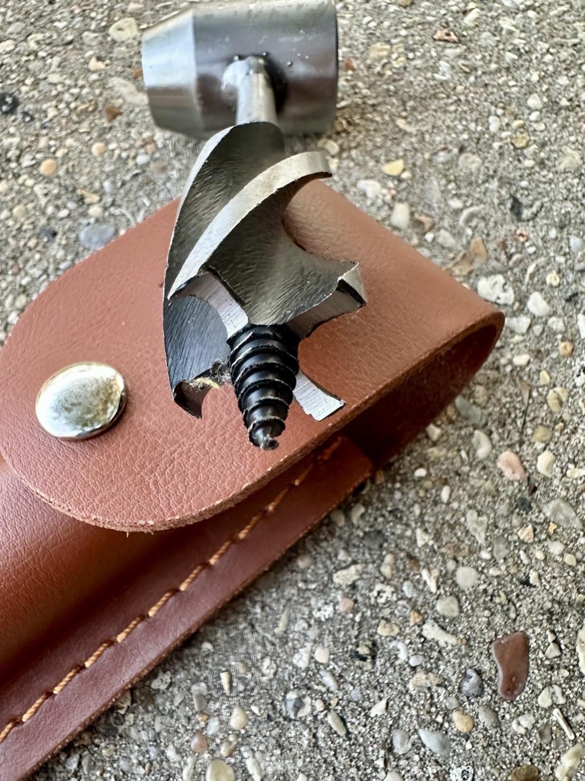 Lord & Field Bushcraft Settlers Tool – Scotch Eye Hand Auger Wrench for Survival