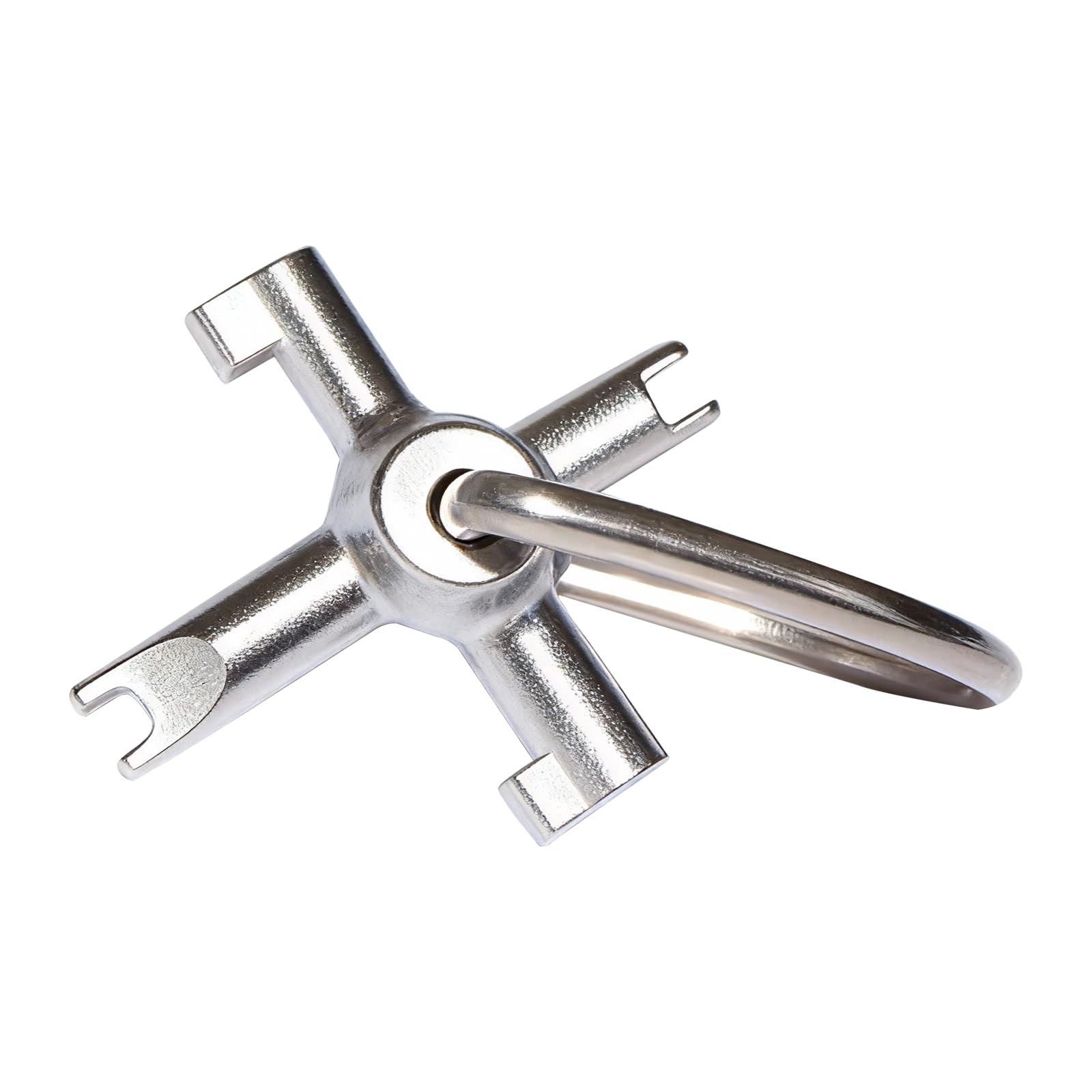 HVAC Refrigerant Locking Cap Key 4in1 Tool Universal Triple Use R410A R22